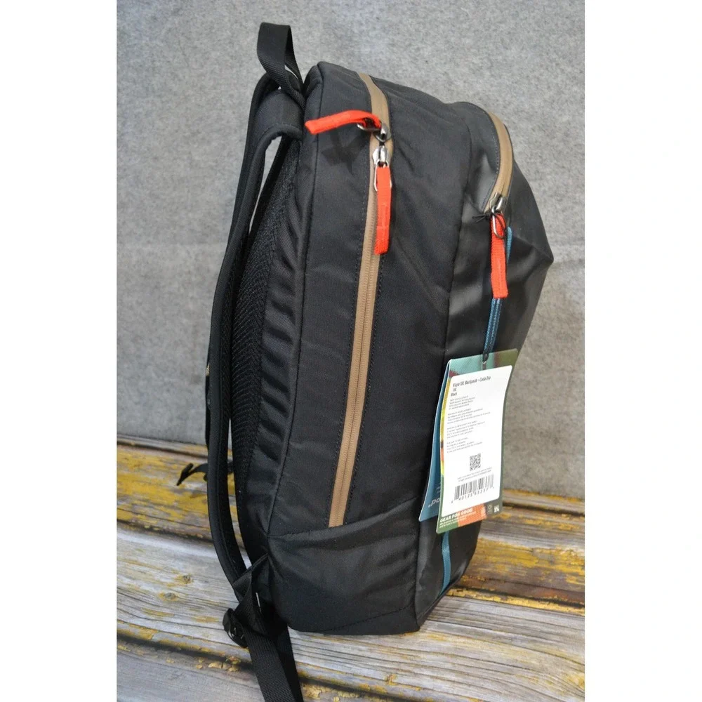 Cotopaxi Vaya 18L Cada Dia Backpack Black Laptop Daypack 18